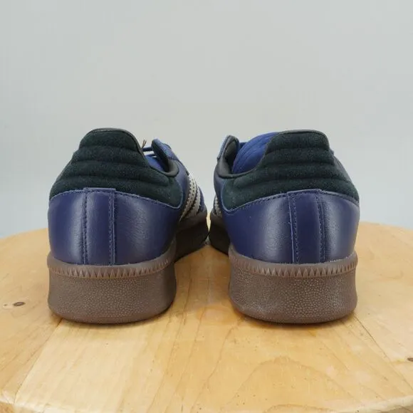 adidas Originals Samba XLG Mens Size 9 Shoes Dark Blue Gum Leather Sneakers NEW