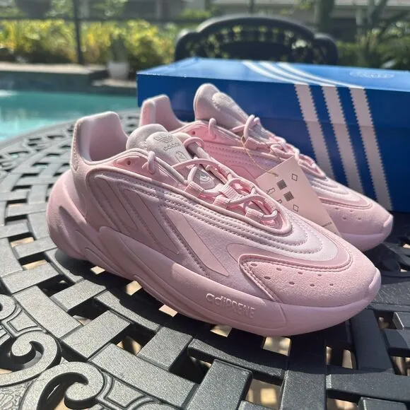 Adidas Ozelia Low Clear Pink Kid's Athletic Shoes GW8130 Size 5