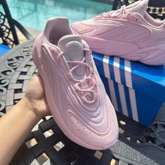 Adidas Ozelia Low Clear Pink Kid's Athletic Shoes GW8130 Size 5