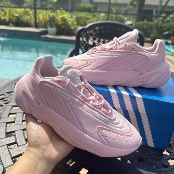Adidas Ozelia Low Clear Pink Kid's Athletic Shoes GW8130 Size 5