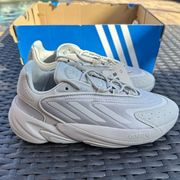 Adidas Ozelia Low J Triple Grey Kid's Athletic Shoes H03133 Size 5.5