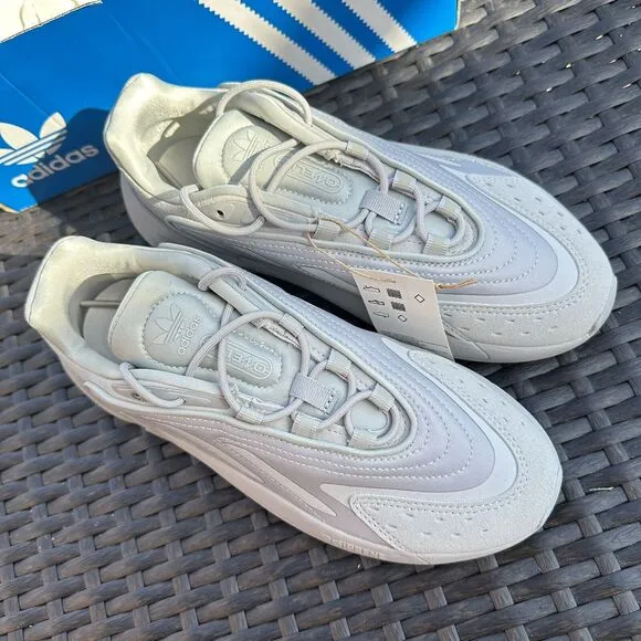 Adidas Ozelia Low J Triple Grey Kid's Athletic Shoes H03133 Size 5.5
