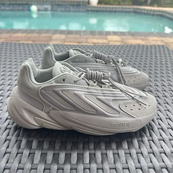 Adidas Ozelia Triple Grey Men's Athletic Shoes H04252 Size 6