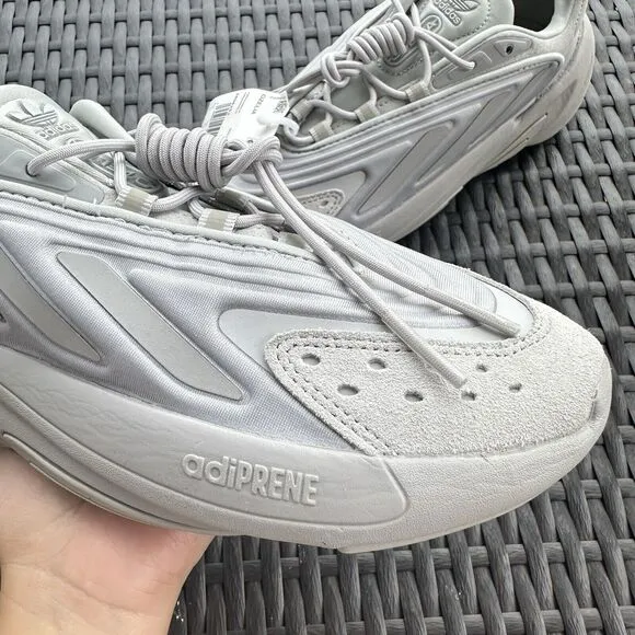 Adidas Ozelia Triple Grey Men's Athletic Shoes H04252 Size 6