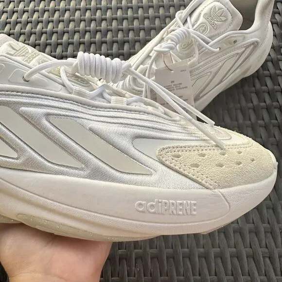 Adidas Ozelia Women's Athletic Shoes Triple White H04269 Size 9