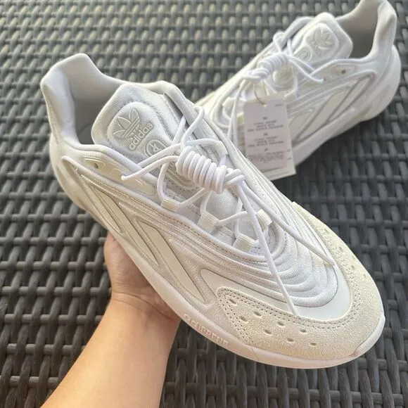 Adidas Ozelia Women's Athletic Shoes Triple White H04269 Size 9