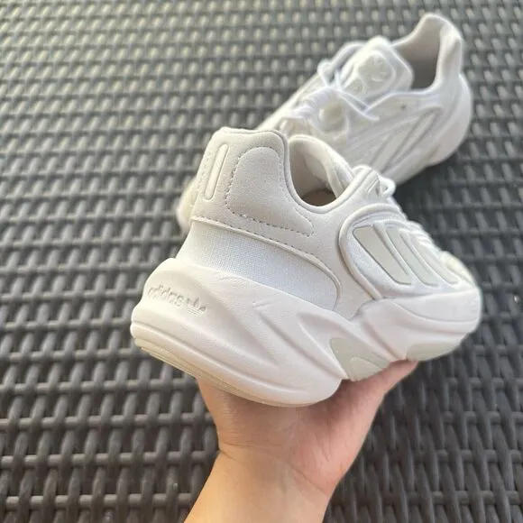 Adidas Ozelia Women's Athletic Shoes Triple White H04269 Size 9