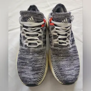 Adidas Pureboost Blue and White Men's Shoes