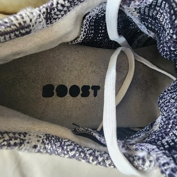 Adidas Pureboost Blue and White Men's Shoes