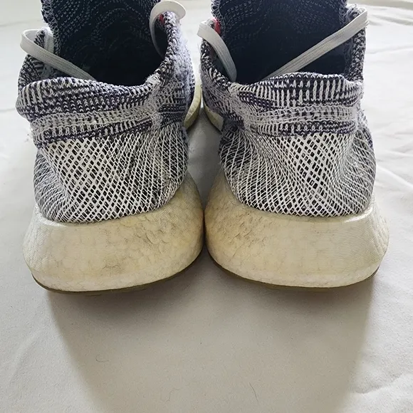 Adidas Pureboost Blue and White Men's Shoes