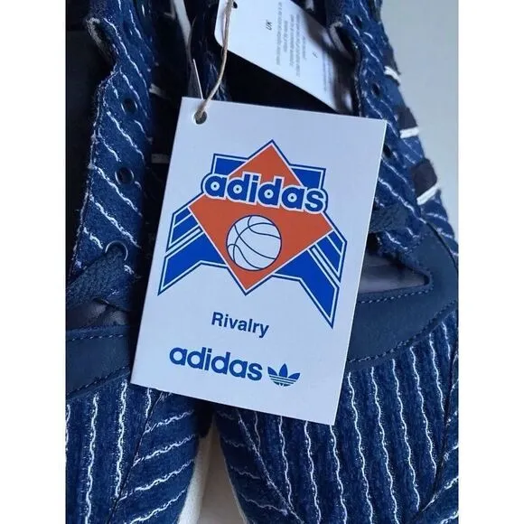 Adidas Rivalry Low 86 NY YANKEES Promo Sample Unreleased ID4756 Men’s Sz 13.5