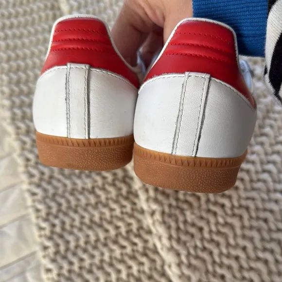 Adidas Shoes - White and Red