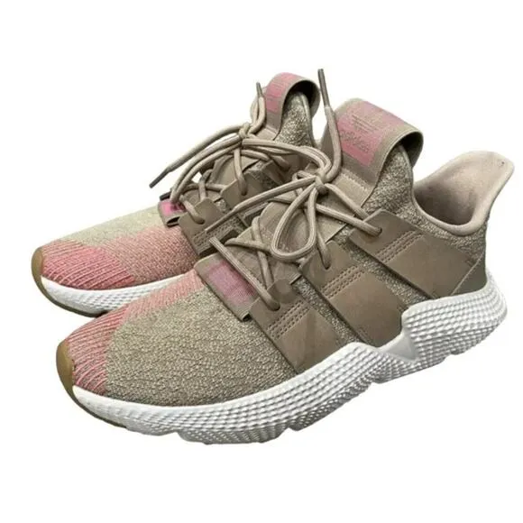 Adidas Sneakers Men's Size 9 Prophere Trace Khaki Running Shoes CQ2128