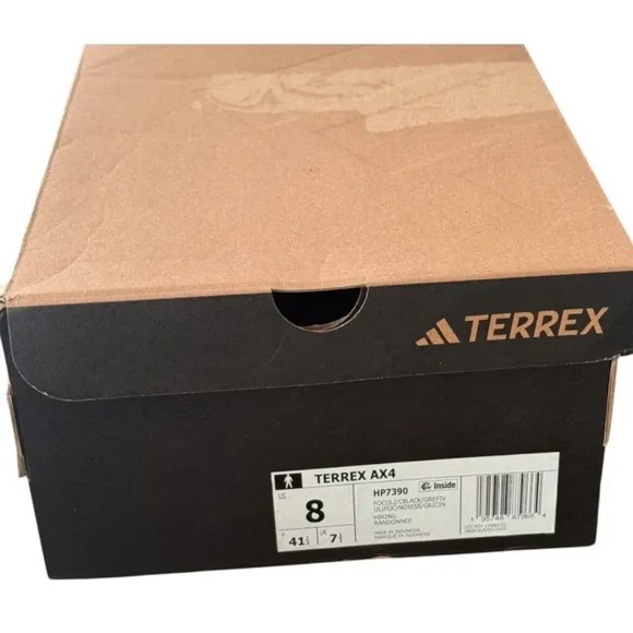 Adidas Terrex AX4 Men's Green Hiking Shoes Size 8