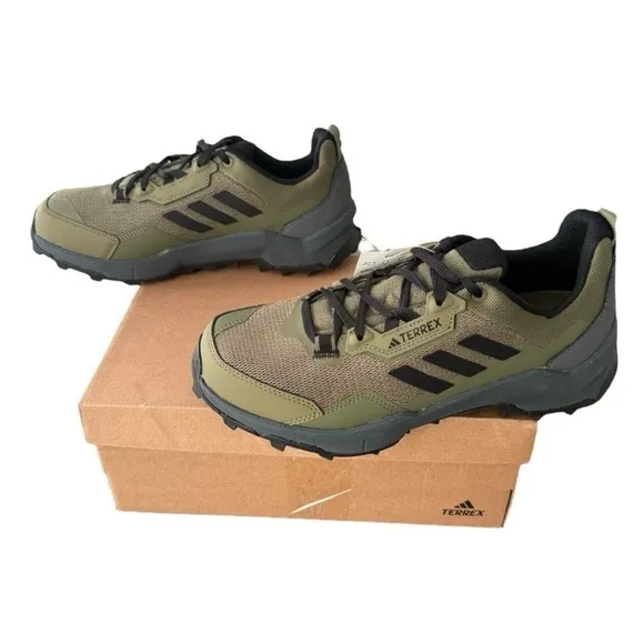 Adidas Terrex AX4 Men's Green Hiking Shoes Size 8
