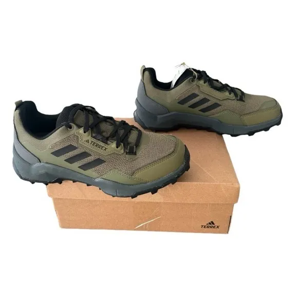 Adidas Terrex AX4 Men's Green Hiking Shoes Size 8