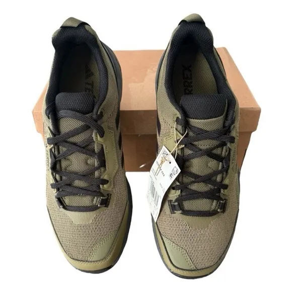 Adidas Terrex AX4 Men's Green Hiking Shoes Size 8