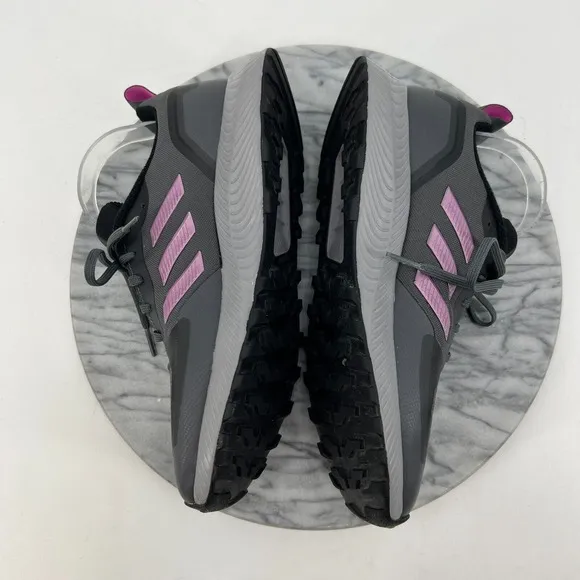 Adidas Trail Running Shoes Womens 9 Runfalcon 2.0 TR Gray Athletic Off Road