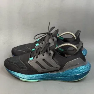 adidas UltraBoost 22 'Black Mint Rush' athletic sneaker shoes mens size 10