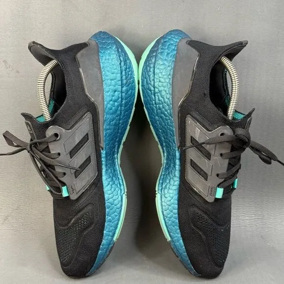 adidas UltraBoost 22 'Black Mint Rush' athletic sneaker shoes mens size 10