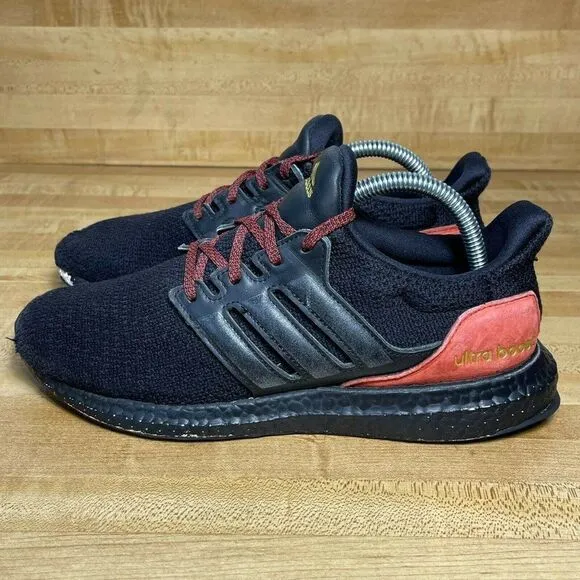 Adidas UltraBoost DNA Mens Low Top Lace Up Running Shoes Black Size US 7 FW4899