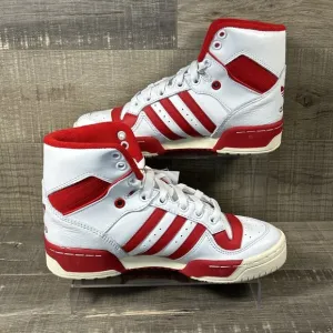 adidas Women's Rivalry High 'White Scarlet' GW2181