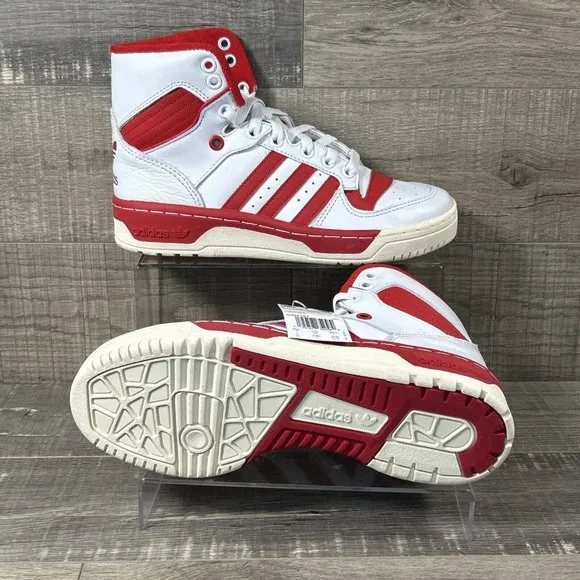 adidas Women's Rivalry High 'White Scarlet' GW2181