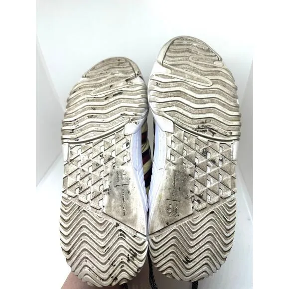 ADIDAS X ALEXANDER WANG AW Turnout Trainer Core Black-Light Brown-Bright Red 6.5