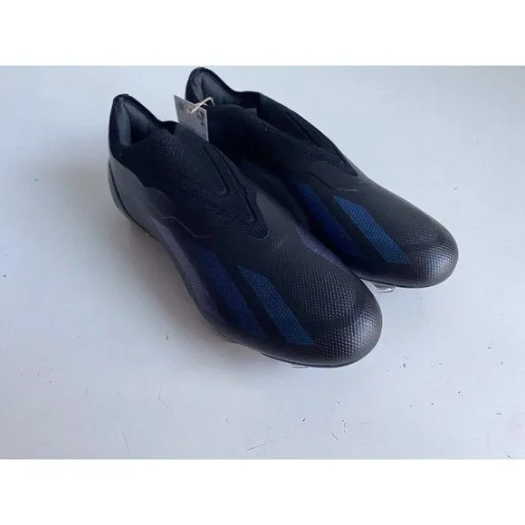 Adidas X Crazyfast.1 Laceless FG Cleats Black Men’s Size 7.5 Women’s 8.5 NEW