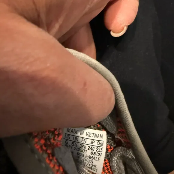 Adidas Yeezy Boost 350 V2 - Gray and Orange