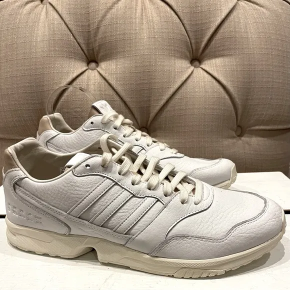 Adidas ZX 1000 C Sneakers Size 12 FY7236 White Cream Leather