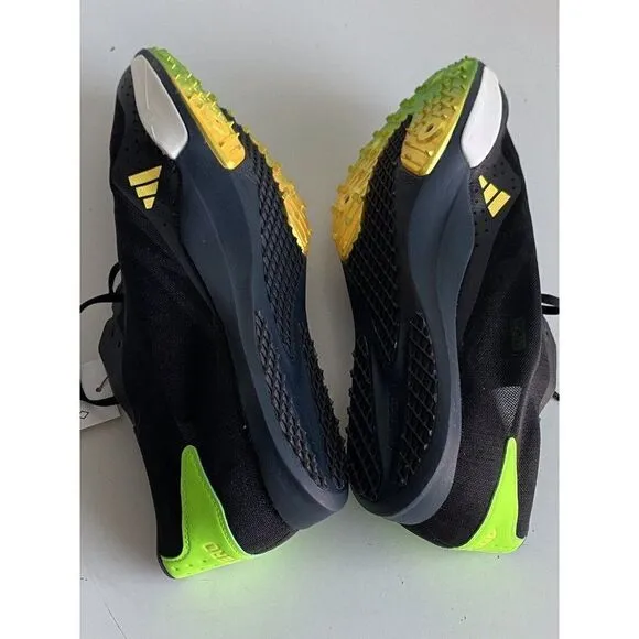 Adidas ADIZERO AMBITION Track Spikes GY8401 Black Solar Green Men’s Size 13 NEW