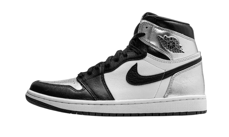 Air Jordan 1 Retro High Silver Toe