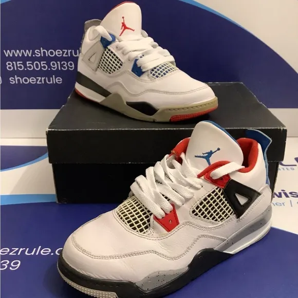 Air Jordan 4 What The Kids Size 3y
