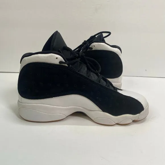 Air Jordan Retro 13 GG Sneakers Youth Size 5Y High Top Lace Up Black Gold White
