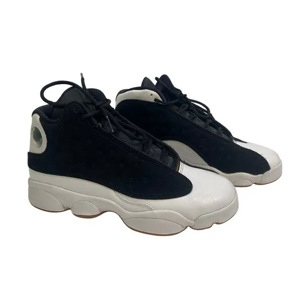 Air Jordan Retro 13 GG Sneakers Youth Size 5Y High Top Lace Up Black Gold White