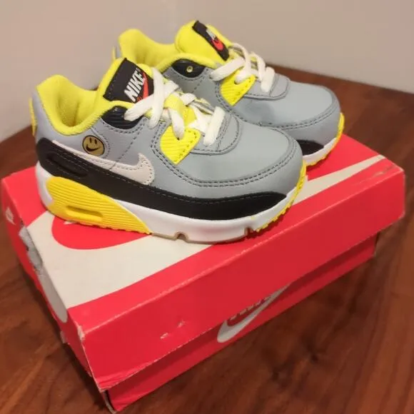 Air Max 90 Leather 'Go The Extra Smile'Toddler sneaker/ shoes NEW C6