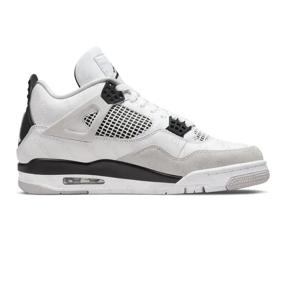 AJ 4 RETRO MILITARY BLACK
