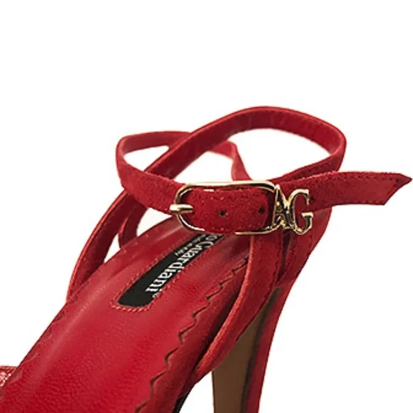 Alberto Guardiani Vero Cuoio Red Designer Shoes
