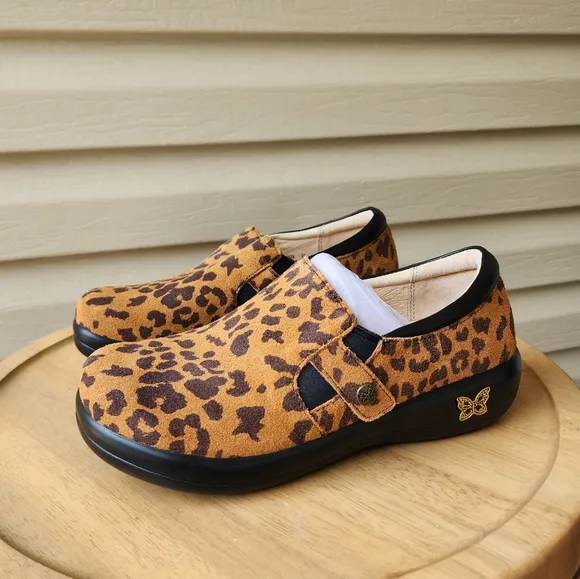 Alegria Kara leopard shoes size 37