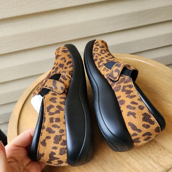 Alegria Kara leopard shoes size 37