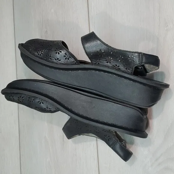 Alegria Women Jemma Burnish  JEM-711 Leather Clogs Mule shoes sz 37/7-7.5