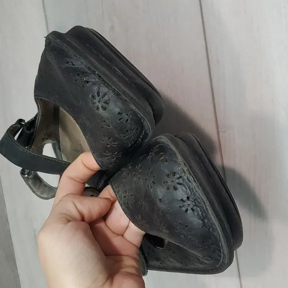 Alegria Women Jemma Burnish  JEM-711 Leather Clogs Mule shoes sz 37/7-7.5