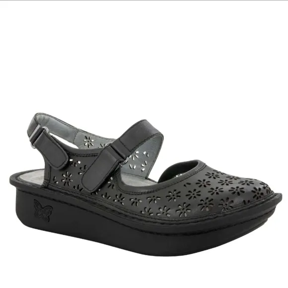 Alegria Women Jemma Burnish  JEM-711 Leather Clogs Mule shoes sz 37/7-7.5