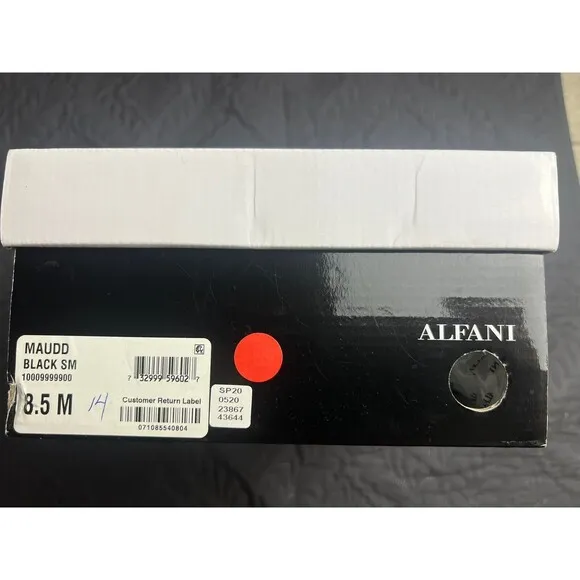 Alfani Step N Flex Maudd Sandal Wedge Slide Toe Loop Adjustable Buckle SZ8.5:NIB