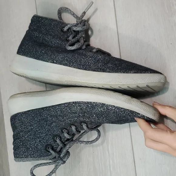 Allbirds Mens Wool Runner Ankle High Top Wool Sneakers shoes sz 11