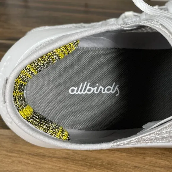 allbirds SuperLight Trainer Mens Size 9.5 Shoes Blizzard White Low Top Sneaker