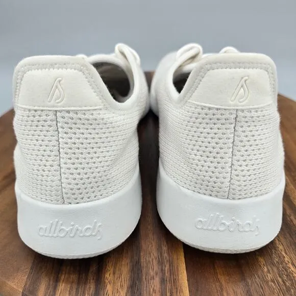 Allbirds Tree Runners Shoes Men's 12 White Low Top Lace Up Athletic Sneakers