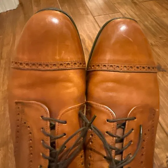 Allen Edmonds Benton cap toe oxford shoes size 10.5 D