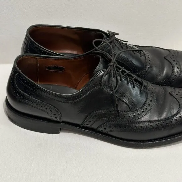 Allen Edmonds McAllister Wingtip Mens Shoes Oxford Sz 13 6205 Black Leather